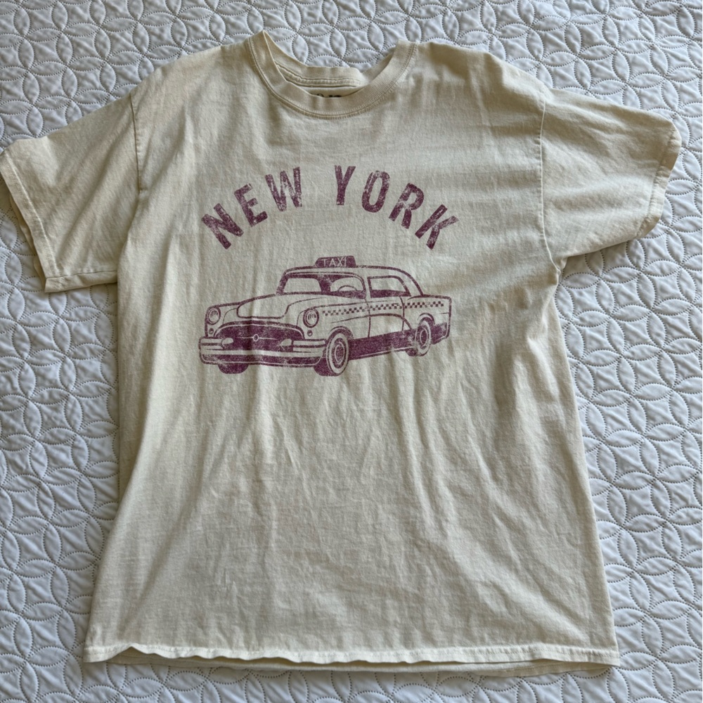 Vintage New York Graphic Oversized T-Shirt